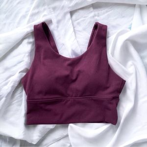 Purple Jockey Sports Bra Top Small